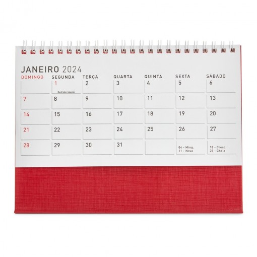 Calendário de Mesa 2024 Personalizado MG14950G