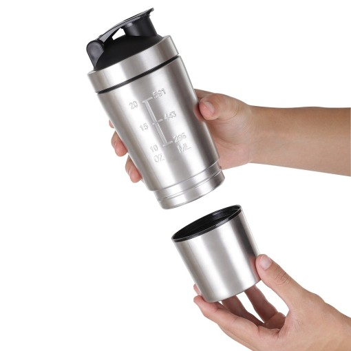 Coqueteleira Inox 750ml Personalizada com Logo