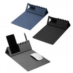 Mouse Pad com Suporte Celular e Canetas Personalizado MG14988