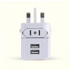 Adaptador de Tomada Universal Com USB Personalizado Para Brindes MG02044