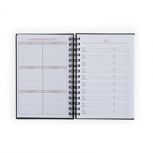 Agenda 2024 Cromato para Brindes Personalizado MG14932