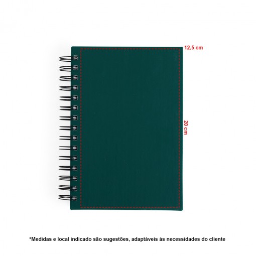 Agenda 2024 Emborrachada com Logo Personalizado MG14933