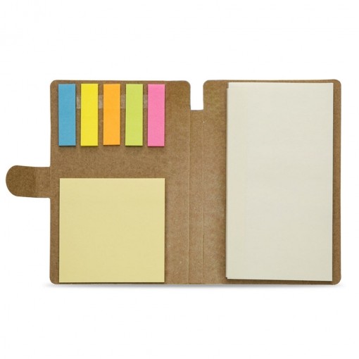 Bloco de Anotação Ecológico Personalizado Com Post-it MG11911S