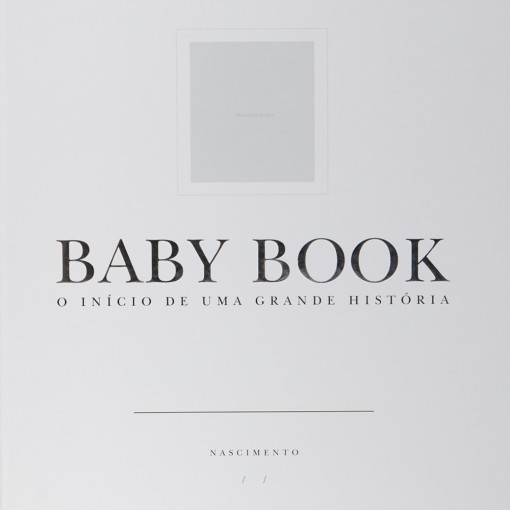 Box Baby Book Premium Personalizado MG14903