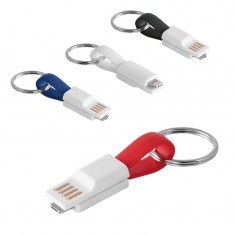 Cabo USB com conector 2 em 1 Personalizado MD97152