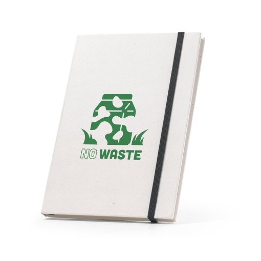 Caderno A5 Capa Dura em Material Reciclado Personalizado MD93271