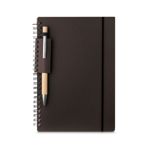 Caderno A5 Papel Reciclado Personalizado  MG15077