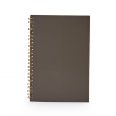 Caderno A5 Plástico Personalizado com Logo MG05071