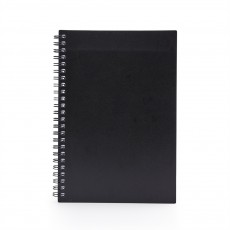 Caderno A5 Plástico Personalizado com Logo MG05071