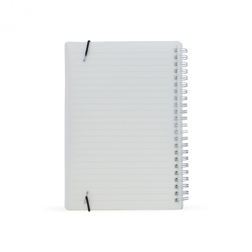 Caderno A5 Plástico Personalizado MG05058