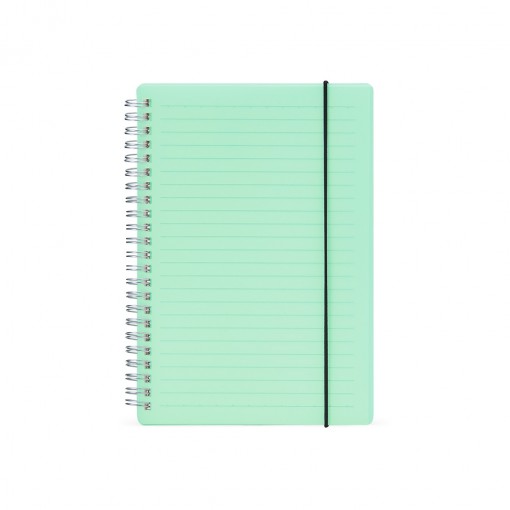 Caderno A5 Plástico Personalizado MG05058