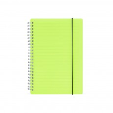 Caderno A5 Plástico Personalizado MG05058