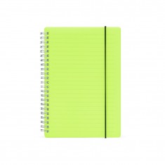 Caderno A5 Plástico Personalizado MG05058