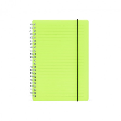 Caderno A5 Plástico Personalizado MG05058