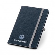 Caderno Capa Dura Jeans Personalizado MD93594