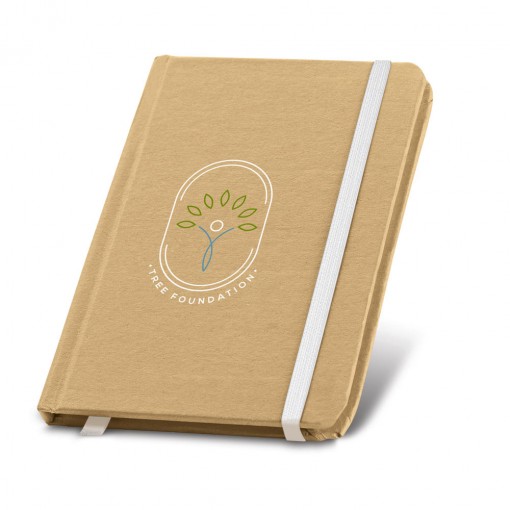 Caderno Capa Dura Reciclado Personalizado MD93709