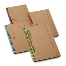 Caderno Cartão Ecológico Personalizado MD93708