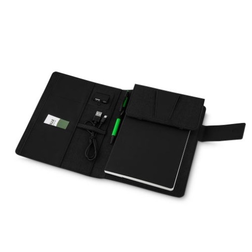 Caderno Com Carregador Para Celular Personalizado MG14039