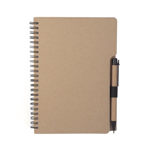 Caderno com Logo MACAD012