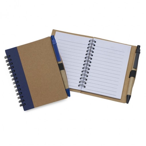 Caderno Com Papel Reciclado Personalizado MG13962