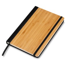 Caderno Ecológico Com Capa de Bambu Personalizado MACAD007