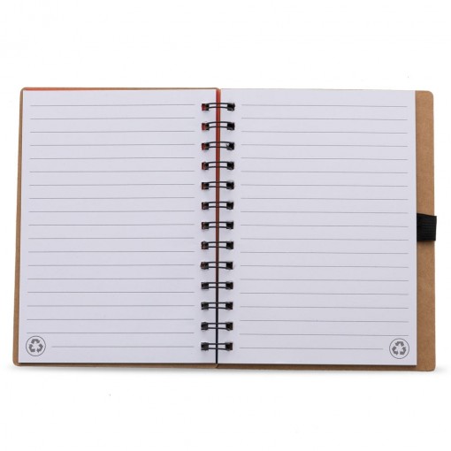 Caderno de Papelão Reciclado Personalizado Para Brindes MG12000