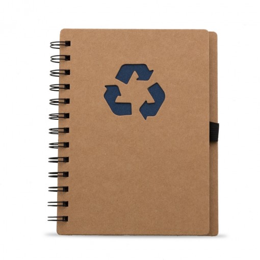 Caderno de Papelão Reciclado Personalizado Para Brindes MG12000