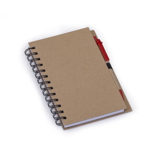 Caderno Para Anotação Ecológico Personalizado Com Post-it MG12330