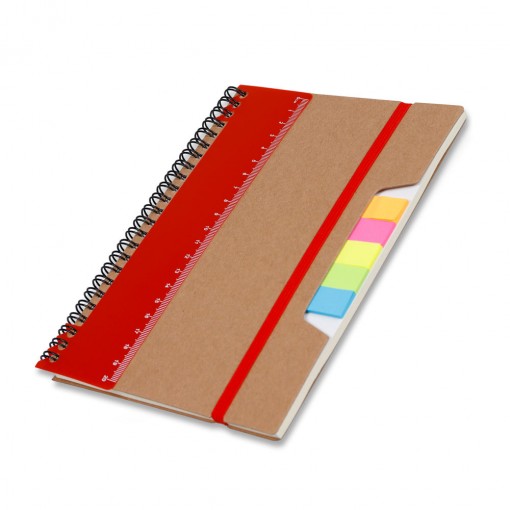 Caderno Para Anotação Em Papel Kraft Personalizado MACAD006