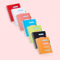 Caderno Pequeno com Divisórias Personalizado MG05043