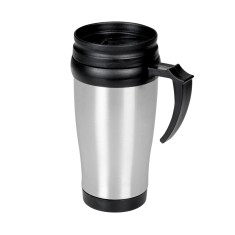 Caneca Inox 400 ml Com Parte Interna em PVC MG03889