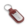 Chaveiro de Couro Com Placa de Metal MD93172