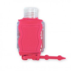 Chaveiro Porta Álcool em Gel Personalizado Para Outubro Rosa MG14478P