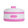 Copo Sanfonado de Silicone Personalizado Para Outubro Rosa MG14246