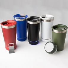 Copo Térmico 400ml com Caixa de Som Personalizado MG18749