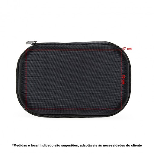 Estojo de Nylon Personalizado com Logo MG05092