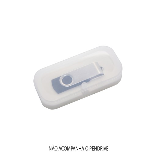 Estojo Plástico Para Pen Drive Promocional MG13223