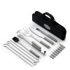 Kit Churrasco 17 Peças em Estojo para Brindes MG01906