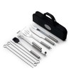 Kit Churrasco 9 Peças com Estojo Personalizado MG09018