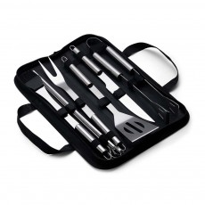 Kit Churrasco 9 Peças com Estojo Personalizado MG09018