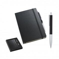 Kit de caderno e Esferográfica Personalizado MD93499