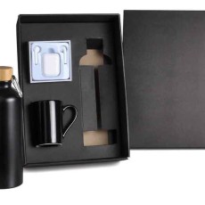 Kit Garrafa, Caneca E Fone Bluetooth Personalizado 