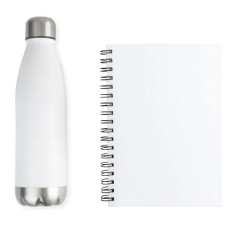 Kit Garrafa E Caderno Personalizado 