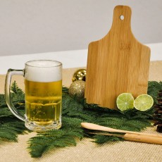 Kit Para Caipirinha / Chopp Em Bambu com Logo