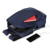 Mochila de Nylon Com USB Personalizada Para Notebook MG03034