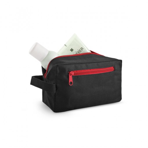 Necessaire Nylon Com Pega e Bolso Frontal MD92719