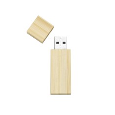 Pen Drive com Estojo em Bambu 4/8/16/32GB Personalizado MG00069