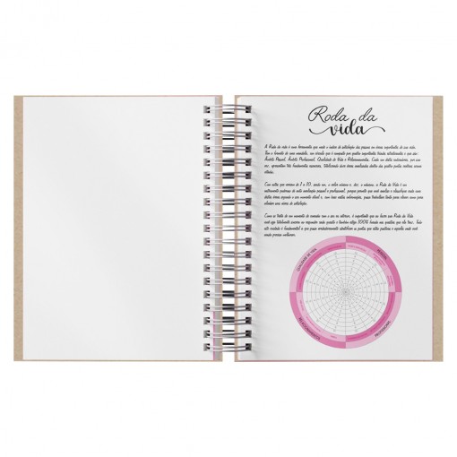 Planner Anual MDF Sublimático Personalizado MG14755