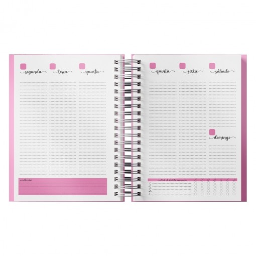 Planner Percalux Anual Personalizado MG14756