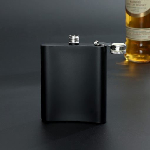 Porta Whisky 7oz Personalizado com Logo MG06007